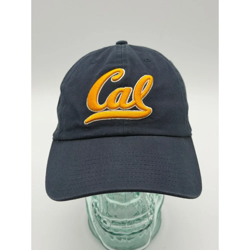 '47 Brand Cal Berkeley Golden Bears Hat Navy Blue Adjustable Strapback Dad Cap